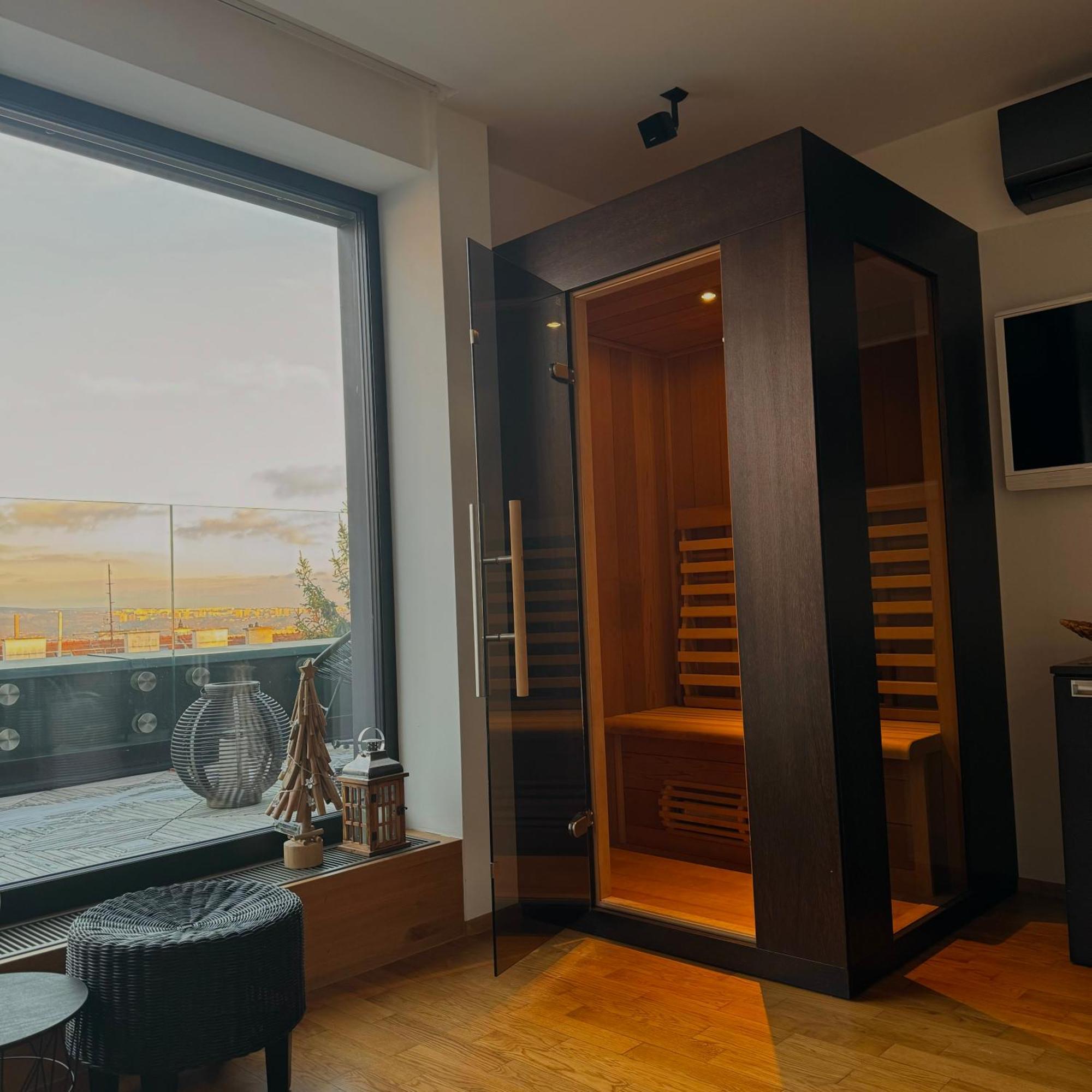 Apartman Se Saunou A Terasou S Vyhledem Na Brno Ngoại thất bức ảnh