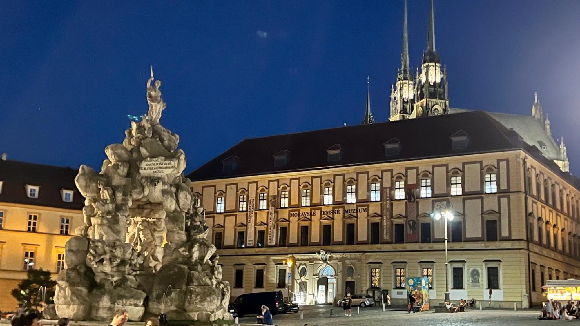 Apartman Se Saunou A Terasou S Vyhledem Na Brno Ngoại thất bức ảnh