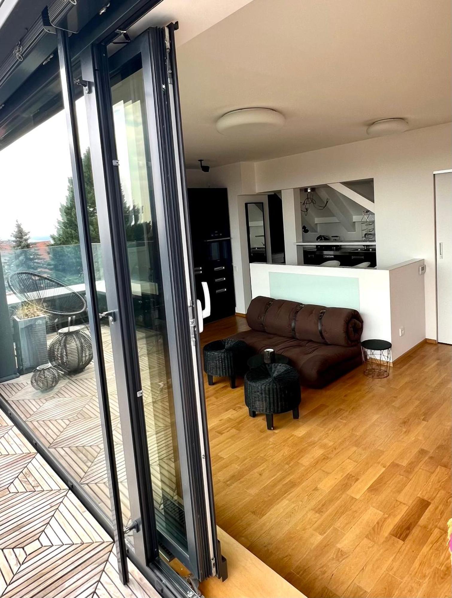 Apartman Se Saunou A Terasou S Vyhledem Na Brno Ngoại thất bức ảnh